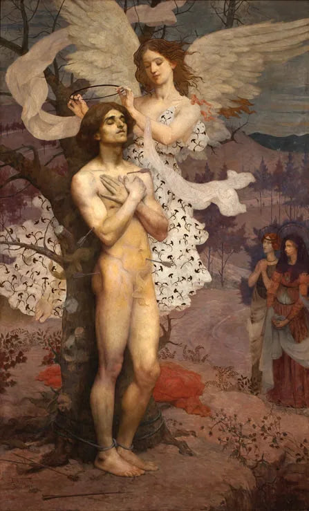 Les bienfaits de Saint Sébastien - Eliseu Visconti image 1 reproduction d’œuvre d’art à l’huile