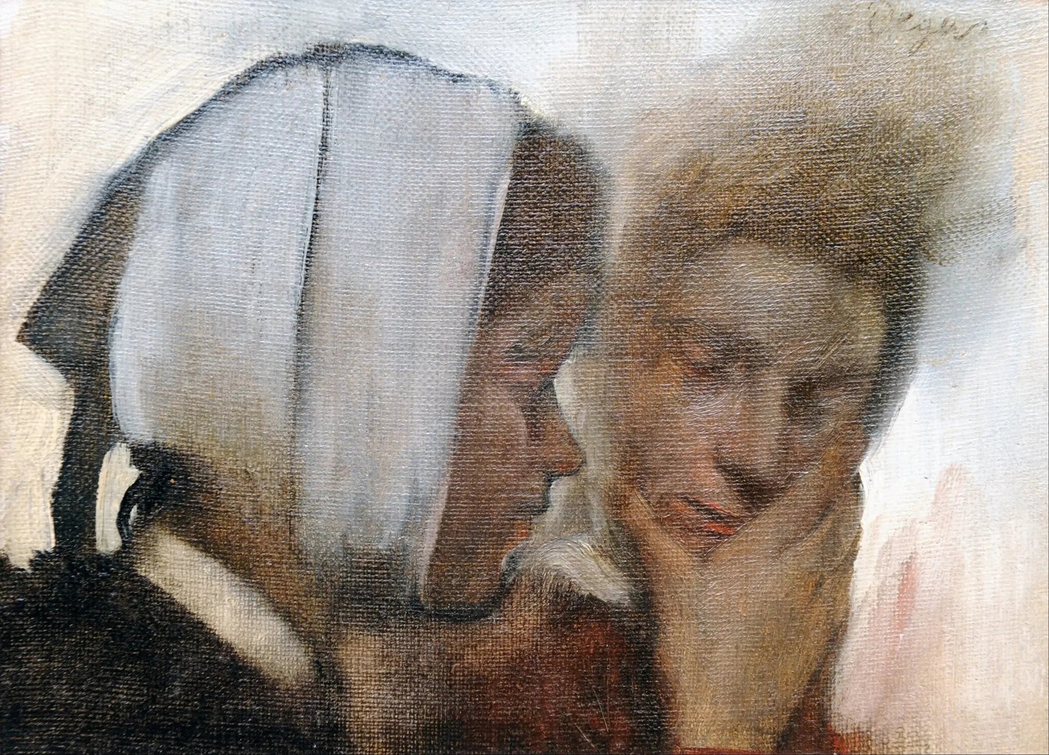 Les Blanchisseuses - Edgar Degas image 1 reproduction d’œuvre d’art à l’huile