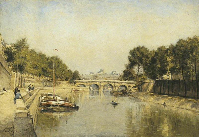 Les bords de la Seine - Stanislas Lépine