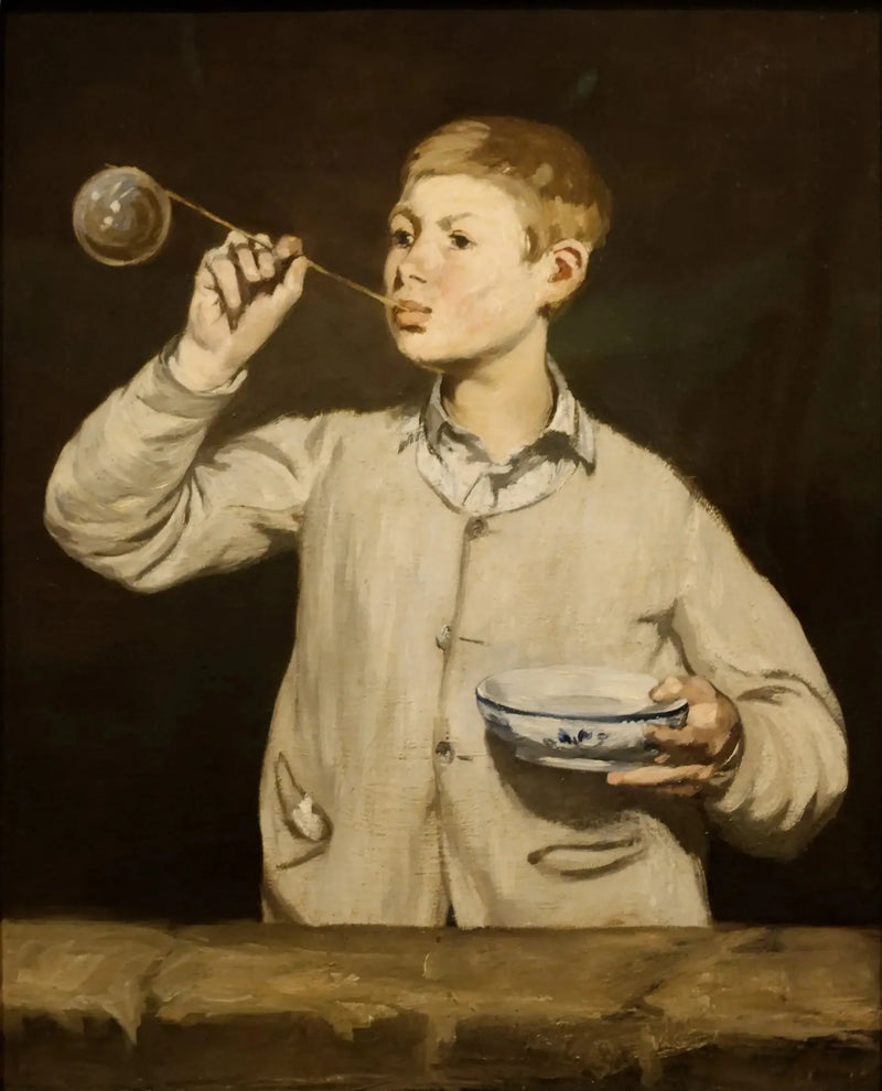 Les Bulles de savon - Édouard Manet