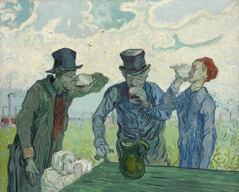 Les buveurs - Vincent van Gogh