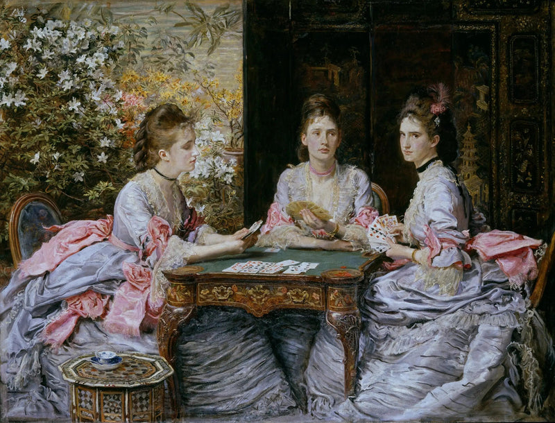 Les cœurs sont des atouts - John Everett Millais