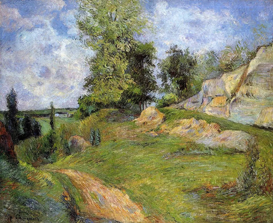 Les Carrières du Chou, près de Pontoise - Paul Gauguin