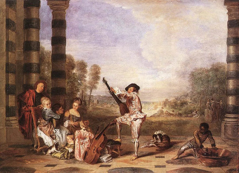 Les charmes de la vie - Antoine Watteau