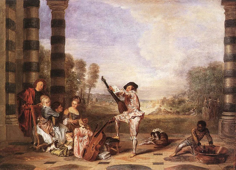Les charmes de la vie - Antoine Watteau