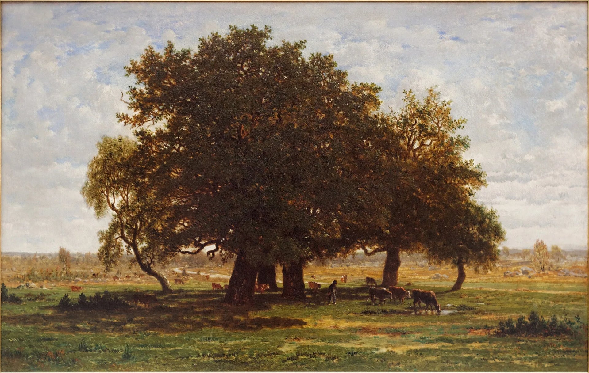 Les Chênes d'Apremont - Théodore Rousseau image 1 copie peinte à la main à l’huile