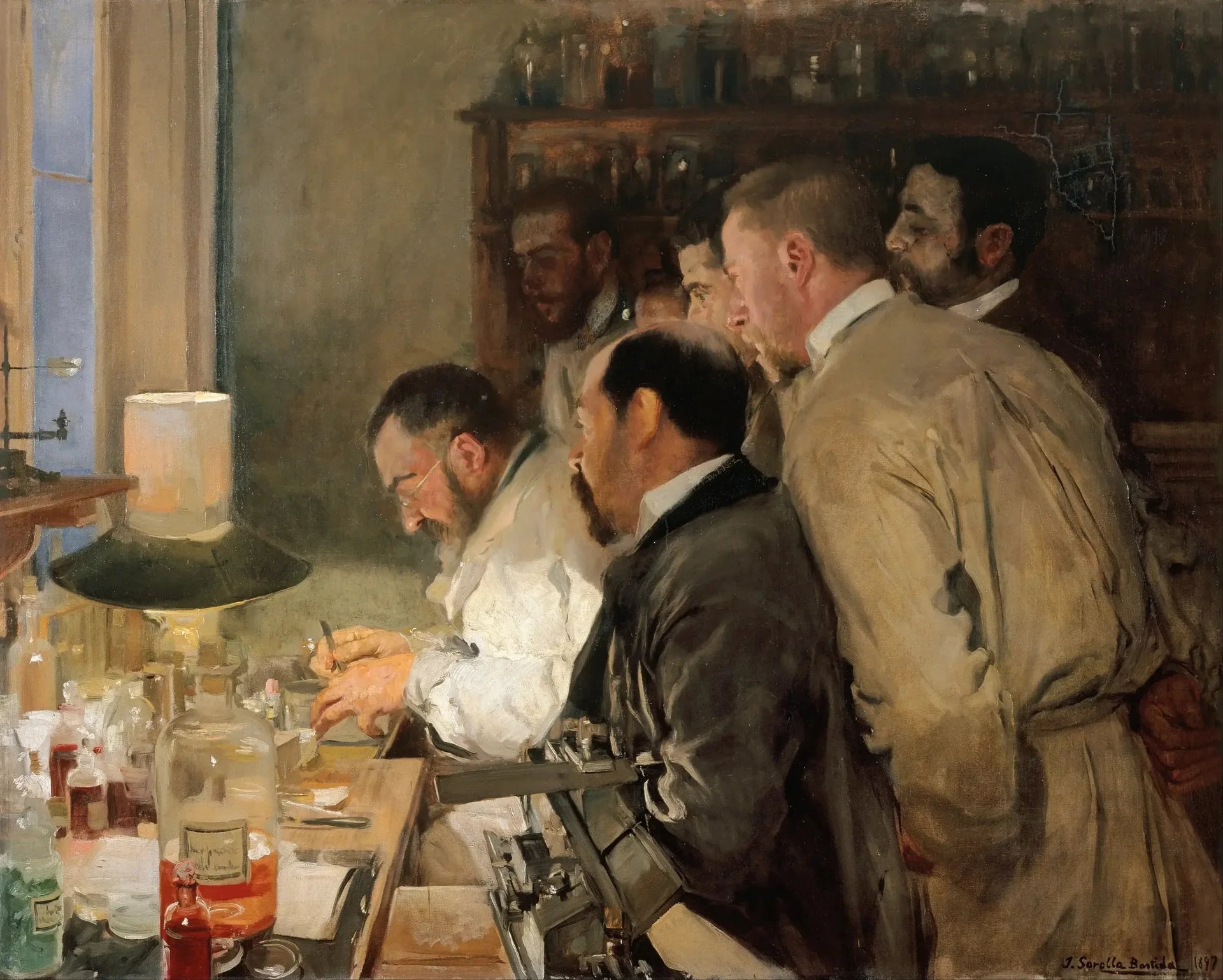 Les Chercheurs - Joaquín Sorolla image 1 reproduction artisanale de tableau