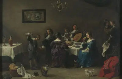 Les cinq Sens - David Teniers le Jeune image 1 tableau peint à l’huile sur toile