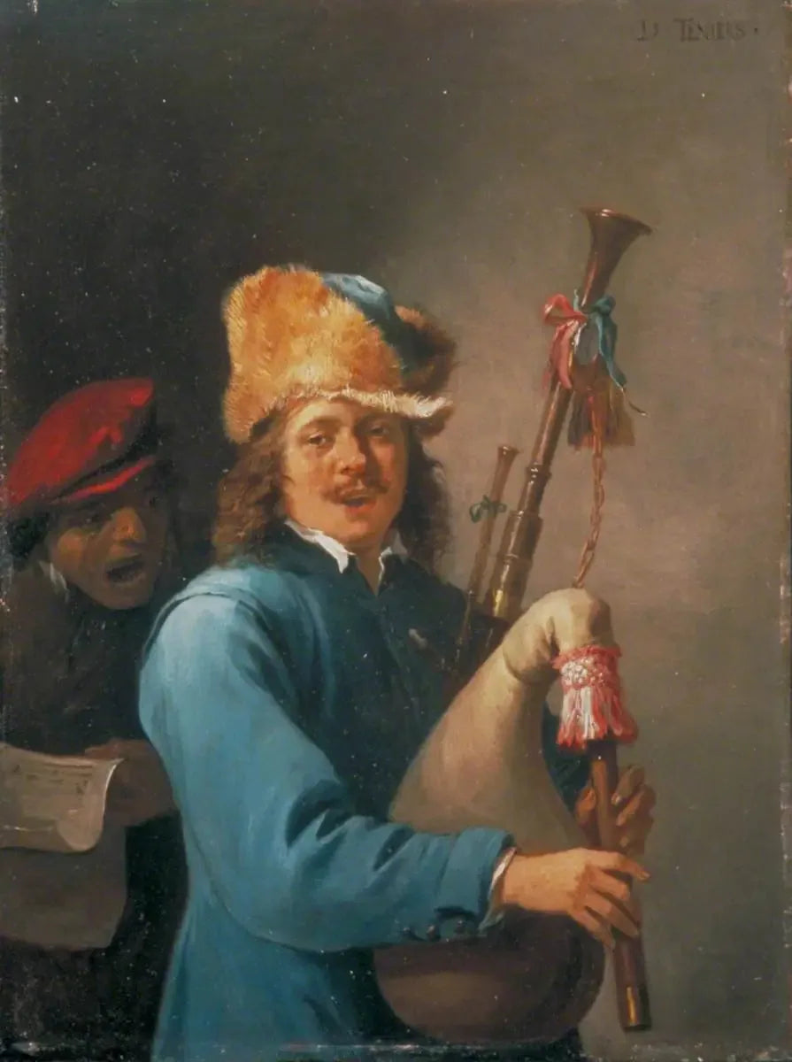 Les cinq sens : l'ouïe - David Teniers le Jeune image 1 copie peinte à la main à l’huile