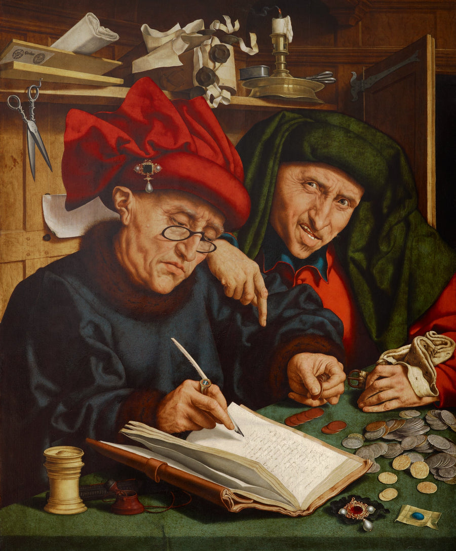 Les collecteurs d'impôts - Quentin Metsys