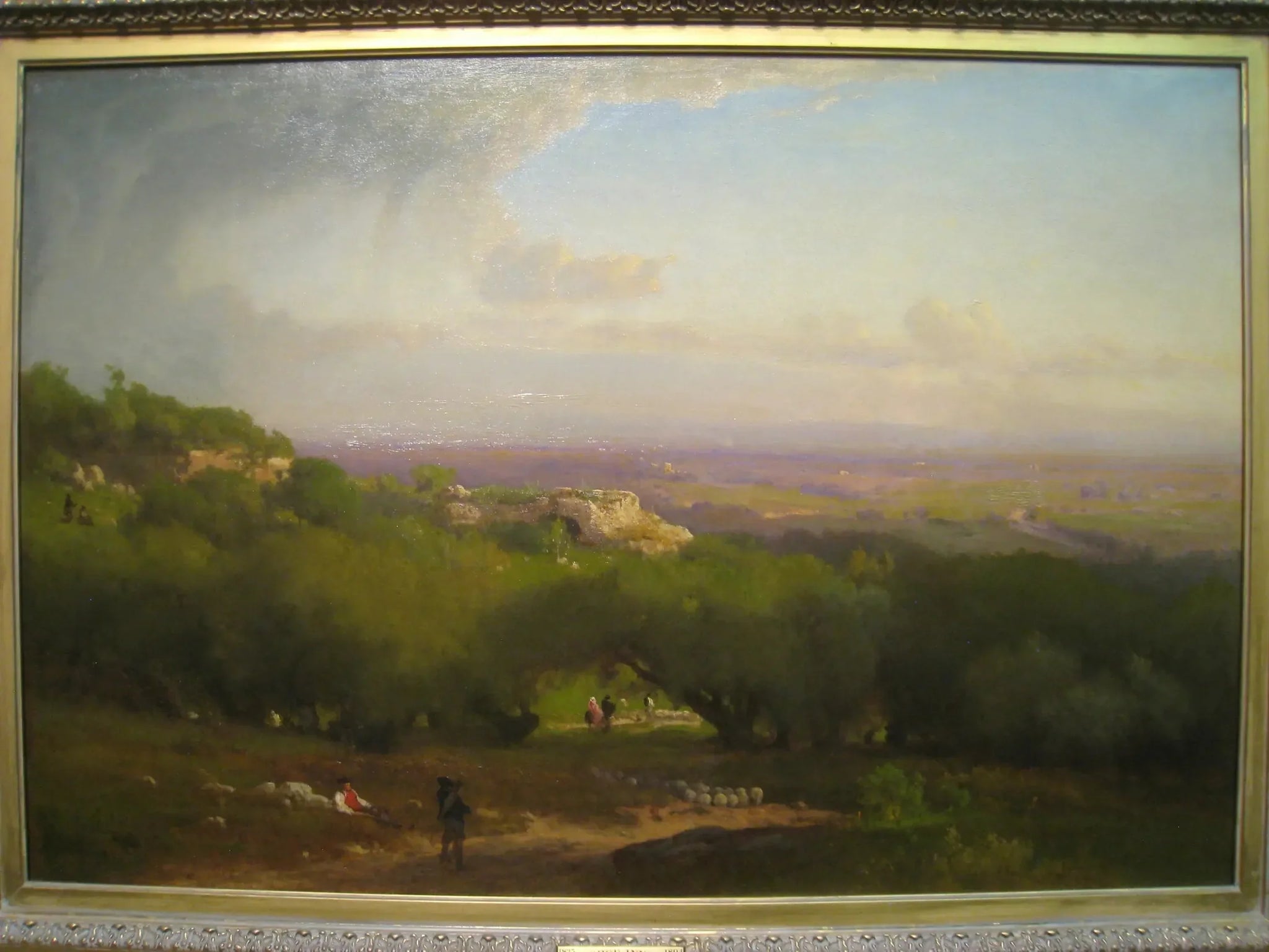 Les collines d'Alban - George Inness image 1 reproduction d’œuvre d’art à l’huile