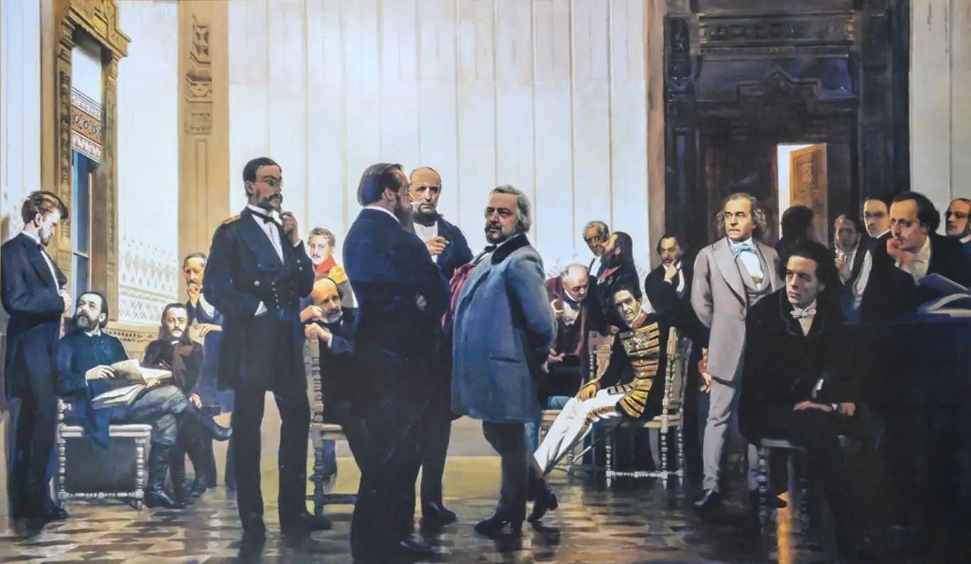 Les Compositeurs esclaves - Ilya Repin image 1 tableau peint à l’huile sur toile