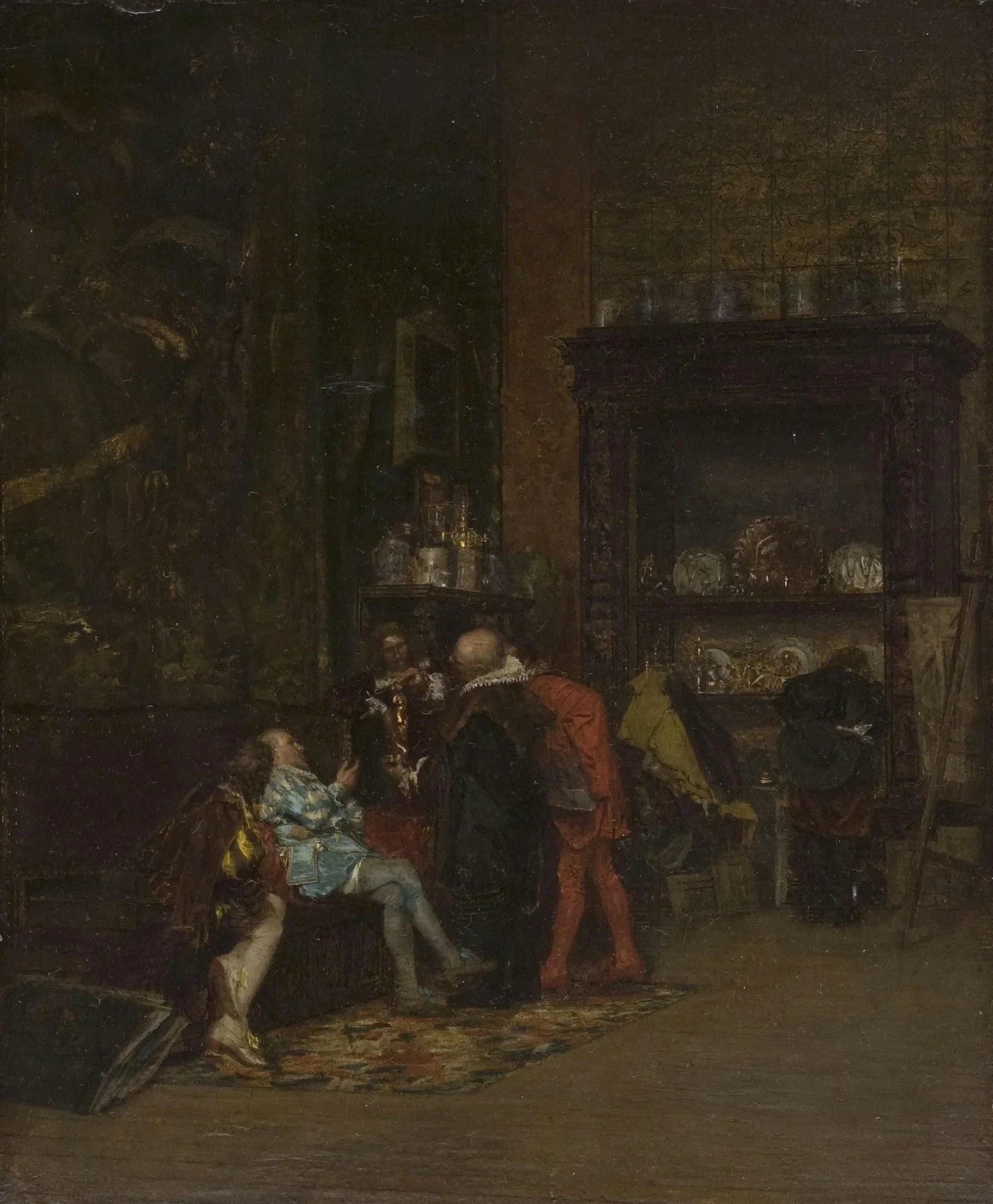 Les Connaisseurs - Giuseppe De Nittis image 1 tableau peint à l’huile sur toile