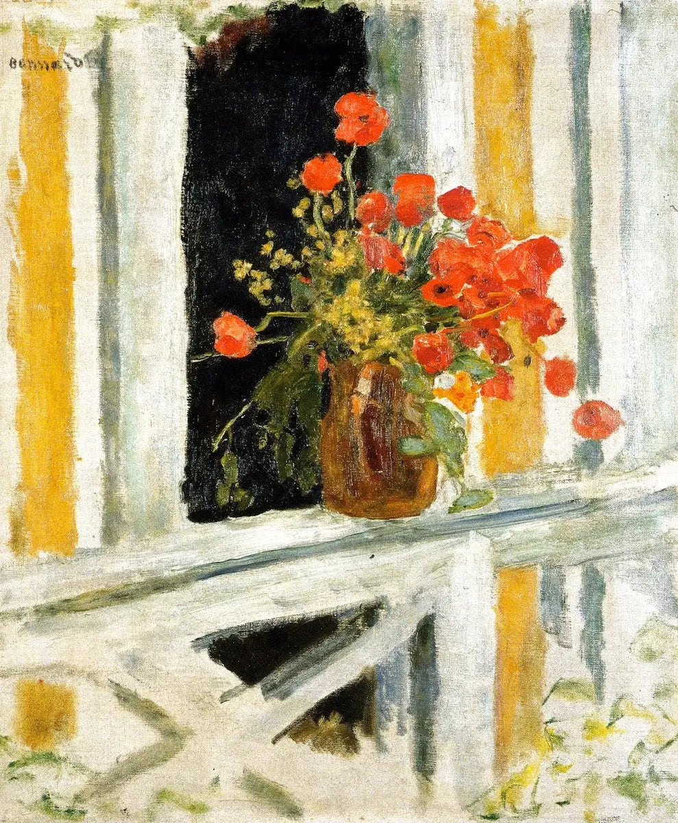 Les Coquelicots - Pierre Bonnard image 1 reproduction artisanale de tableau