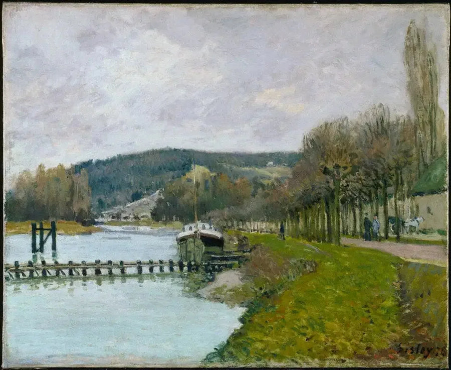 Les coteaux de Bougival - Alfred Sisley