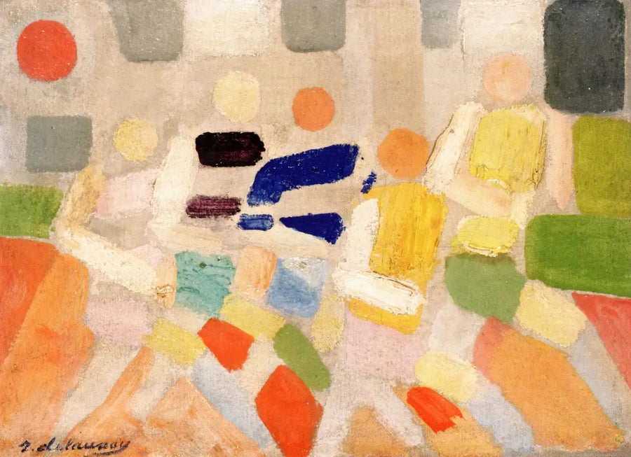 Les Coureurs - Robert Delaunay
