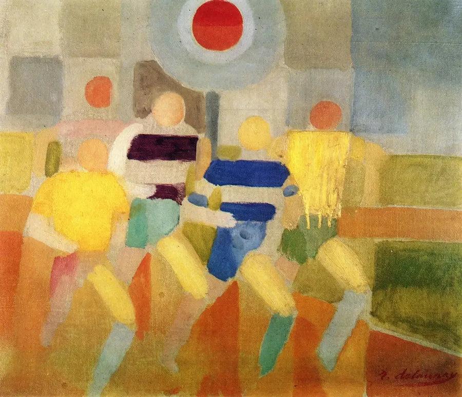 Les Coureurs - Robert Delaunay