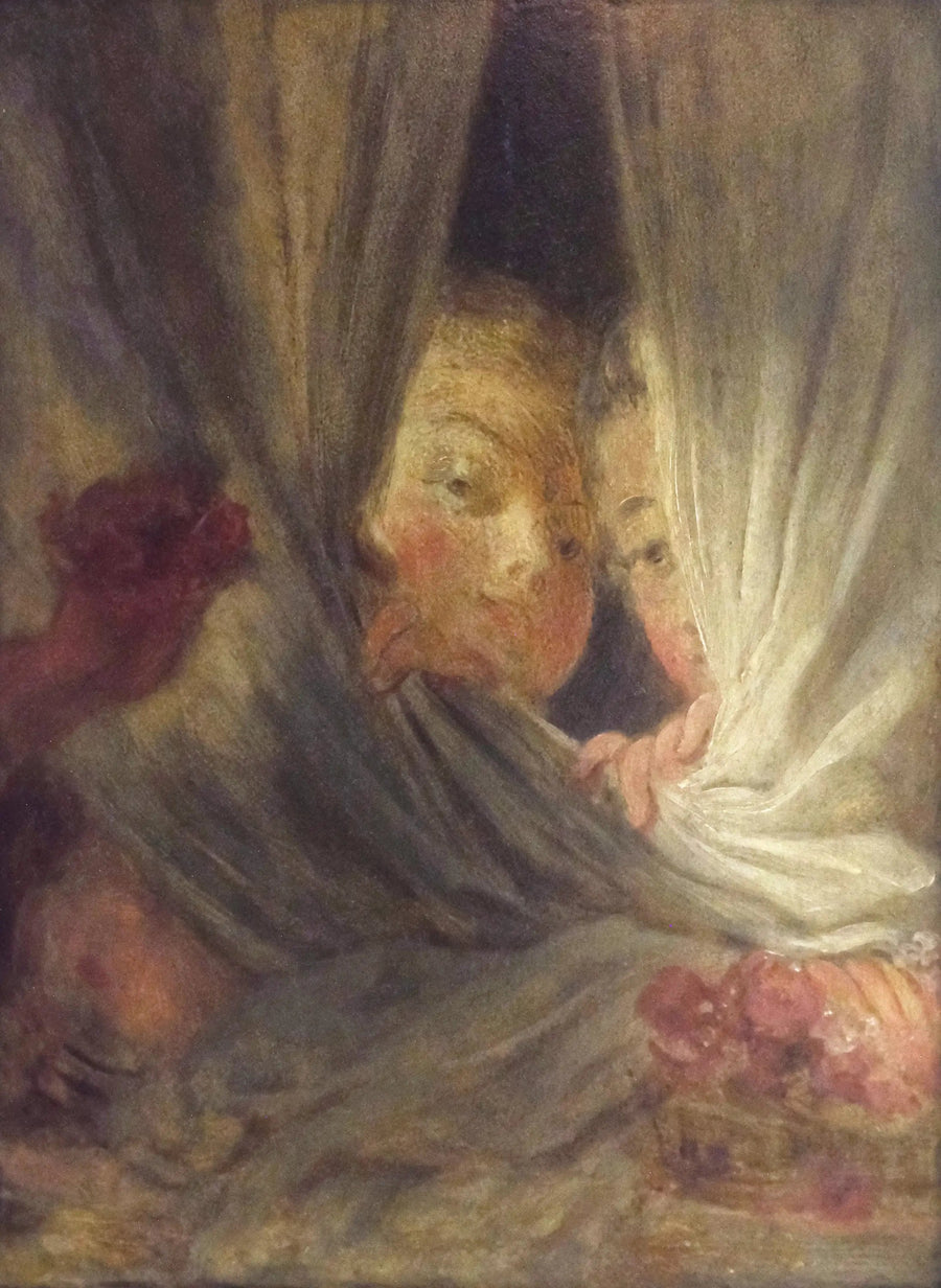 Les Curieuses - Jean-Honoré Fragonard