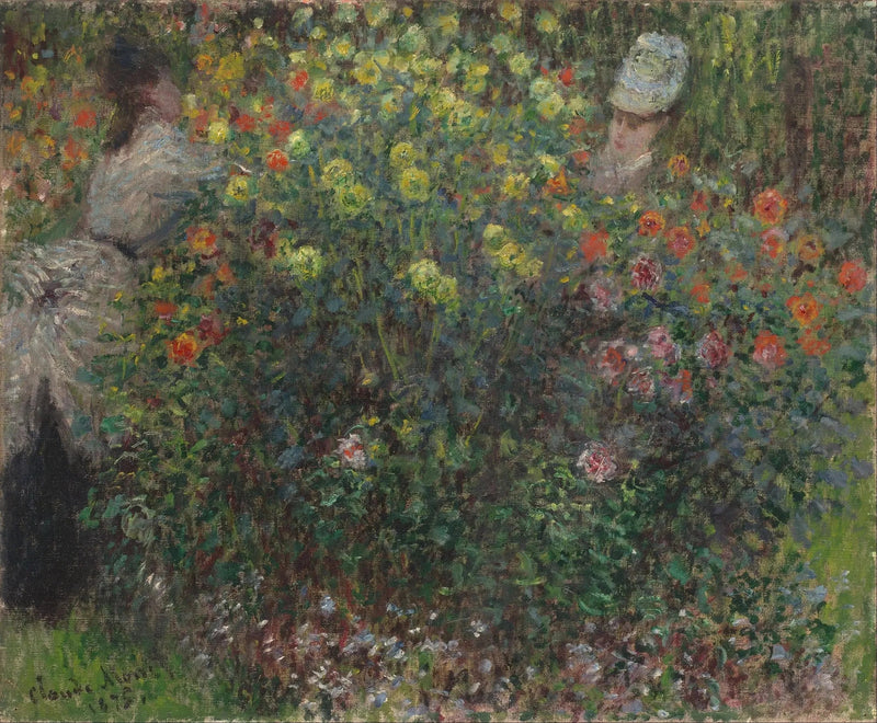 Les dames en fleurs - Claude Monet