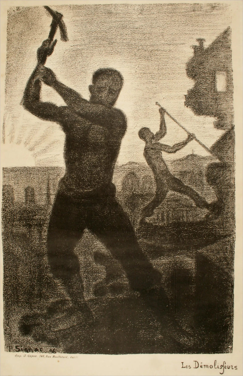 Les Démolisseurs - Paul Signac
