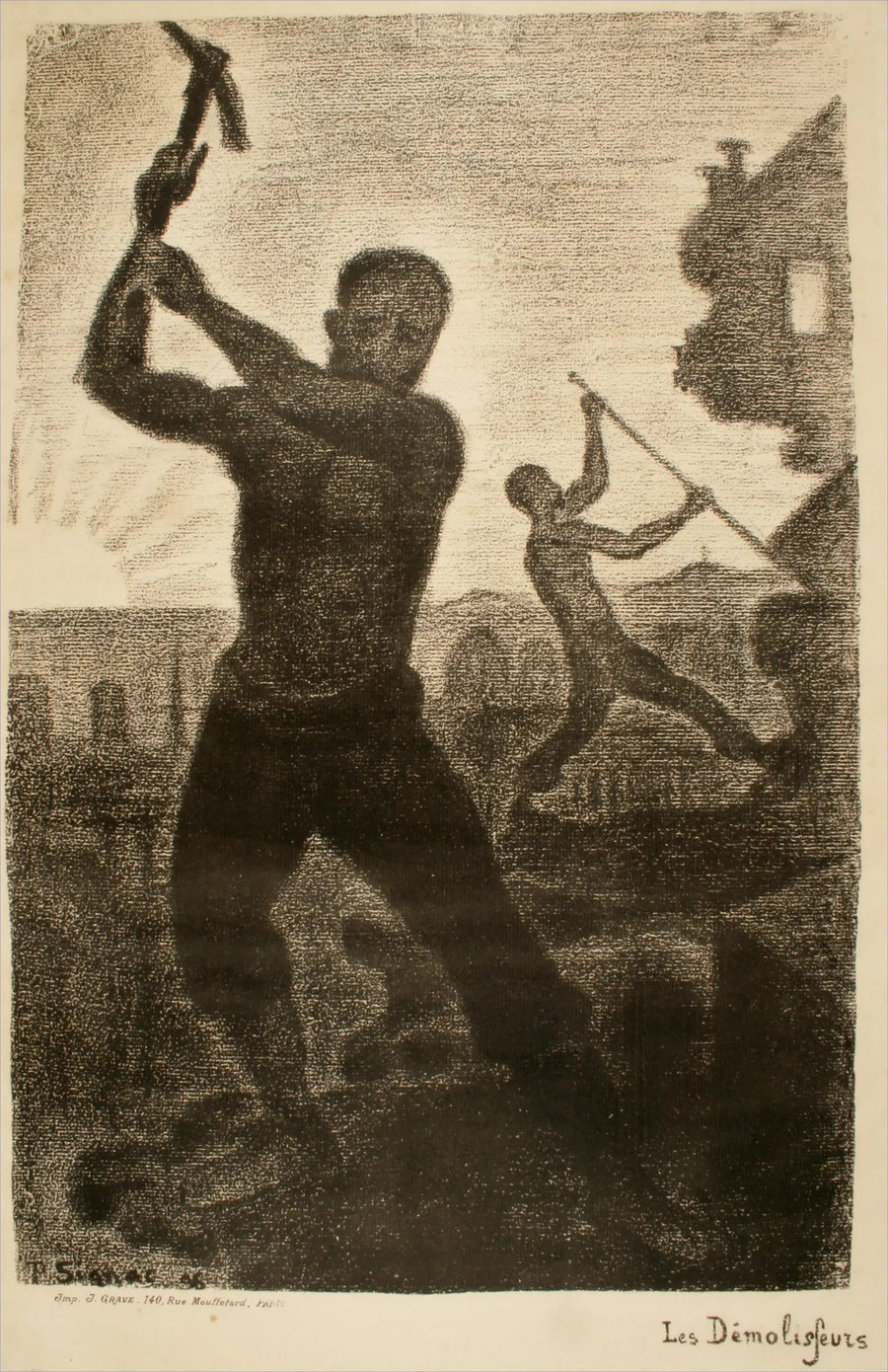 Les Démolisseurs - Paul Signac