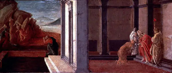 Les derniers instants de sainte Marie-Madeleine - Sandro Botticelli image 1 copie de tableau peinte à la main