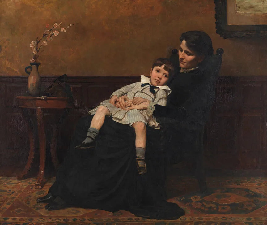 Les Derniers Jours d'Enfance - Cecilia Beaux image 1 reproduction artisanale de tableau