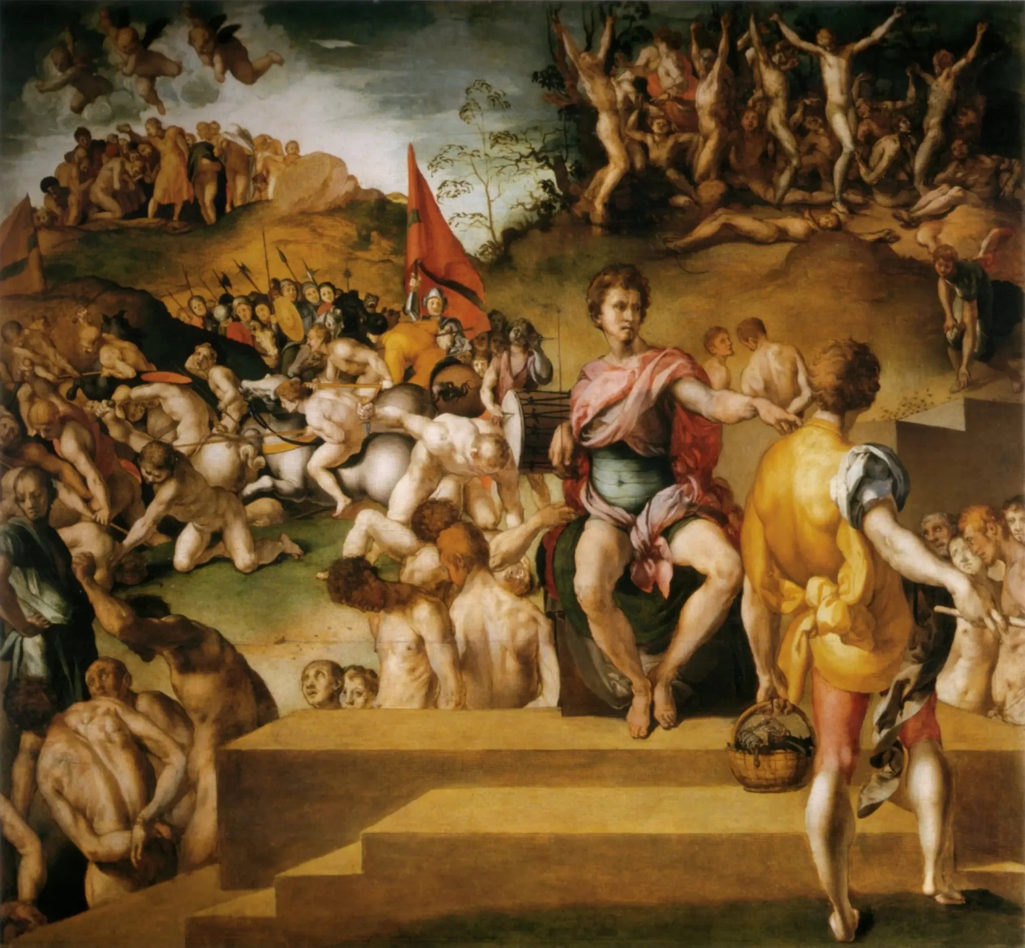 Les dix mille martyrs - Pontormo image 1 reproduction de peinture à l’huile