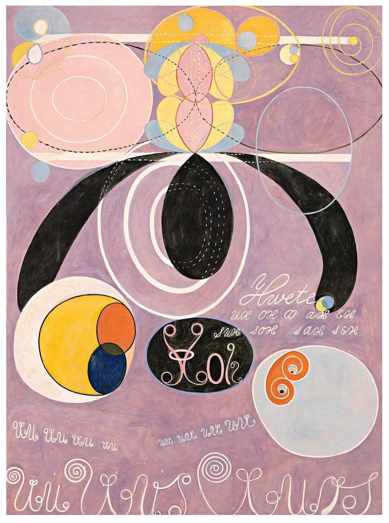 Les dix plus grands, n° 6 - Hilma af Klint image 1 reproduction d’œuvre d’art à l’huile