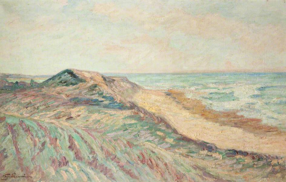 Les Dunes de la Covarde, Île de Ré - Armand Guillaumin image 1 copie de tableau peinte à la main