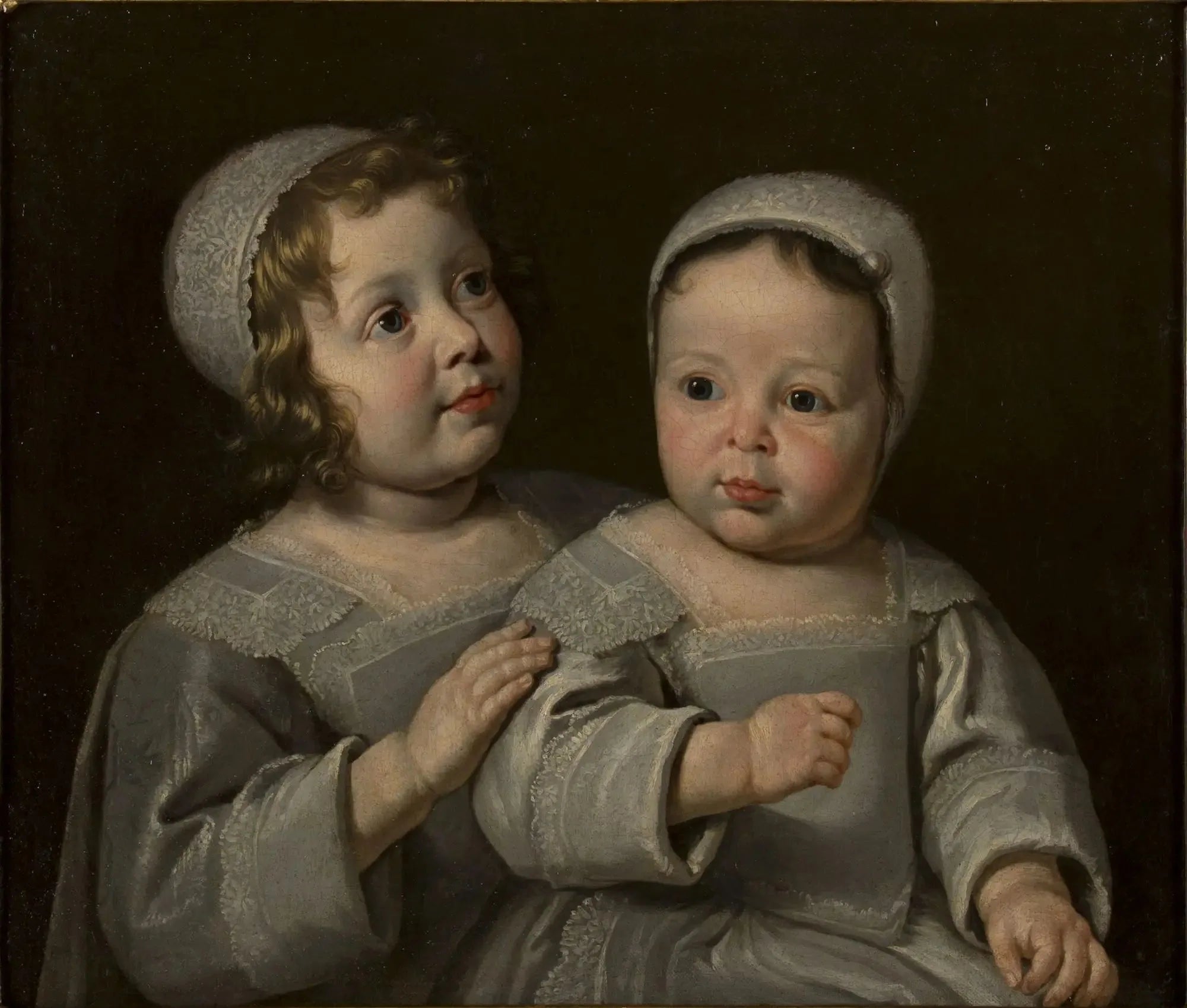 Les Enfants d'Habert de Montmor - Philippe de Champaigne image 1 reproduction artisanale de tableau