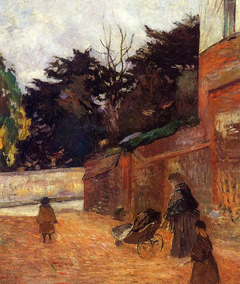 Les Enfants dans la rue - Paul Gauguin