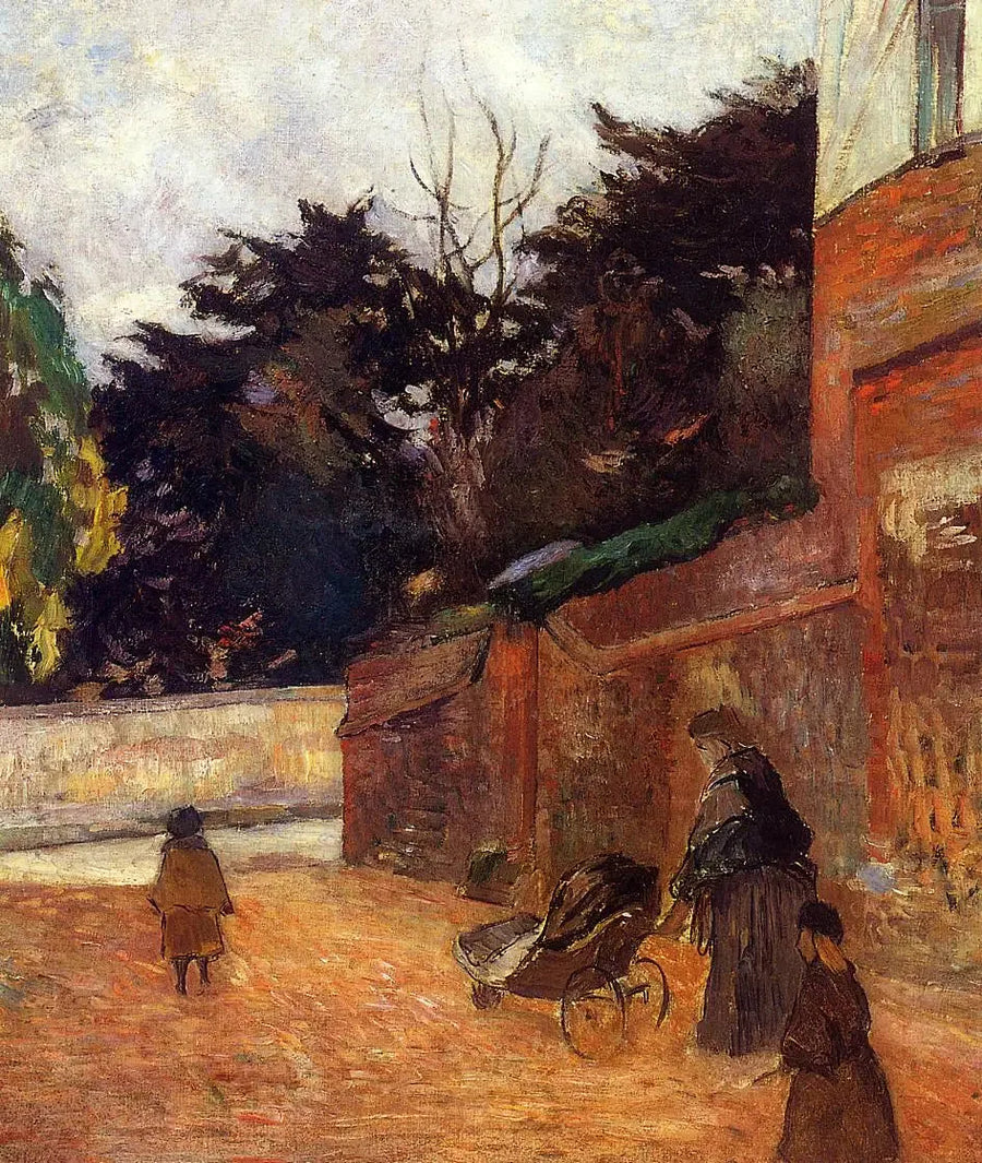 Les Enfants dans la rue - Paul Gauguin