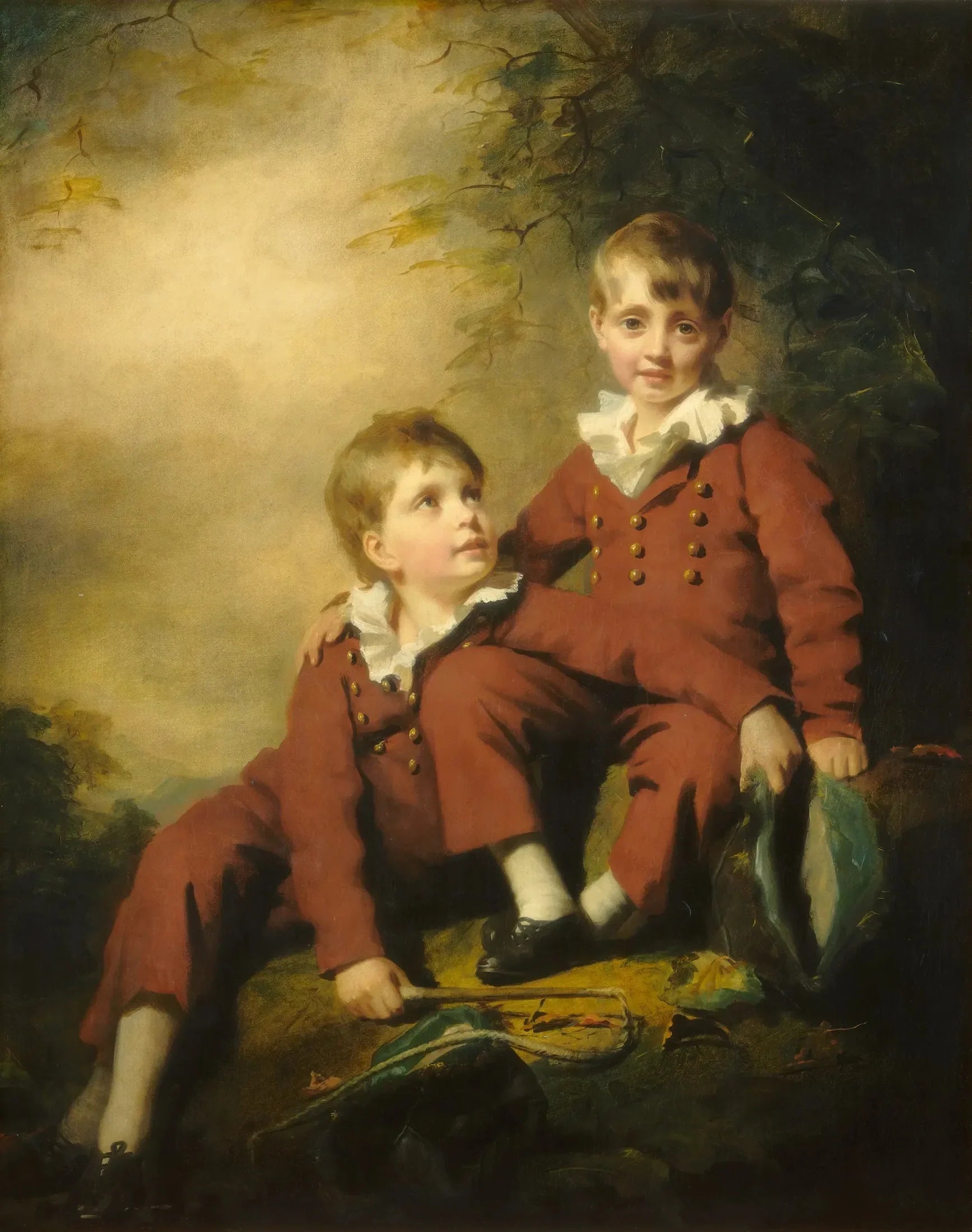Les enfants de Binning - Henry Raeburn image 1 tableau peint à l’huile sur toile