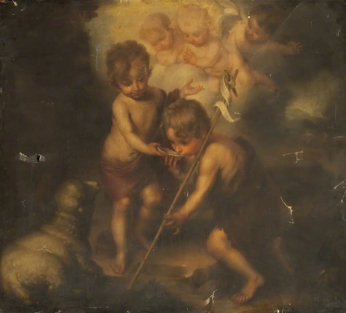 Les enfants de la coquille - Bartolomé Esteban Murillo image 1 reproduction d’œuvre d’art à l’huile
