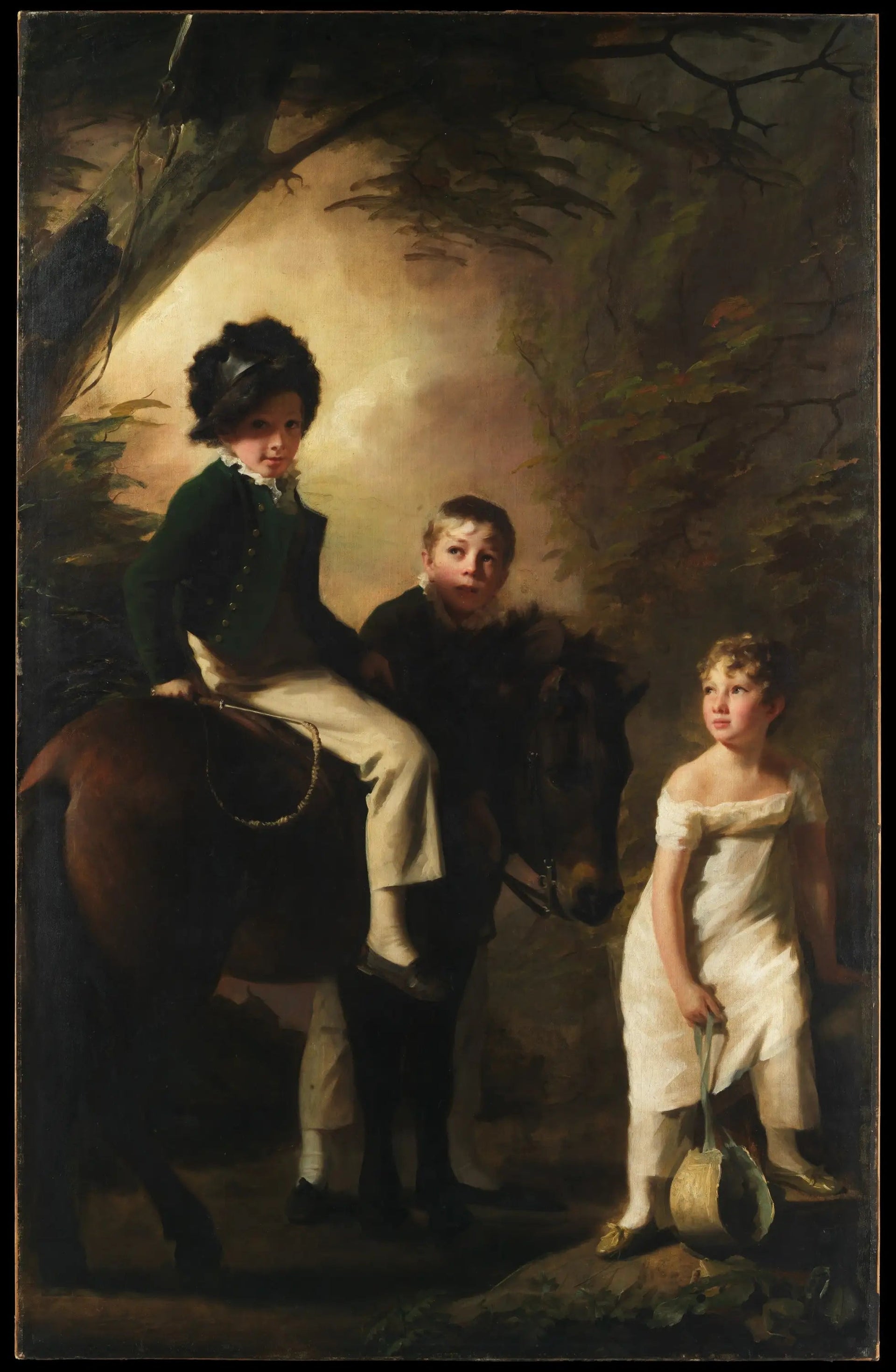 Les enfants Drummond - Henry Raeburn image 1 reproduction de peinture à l’huile