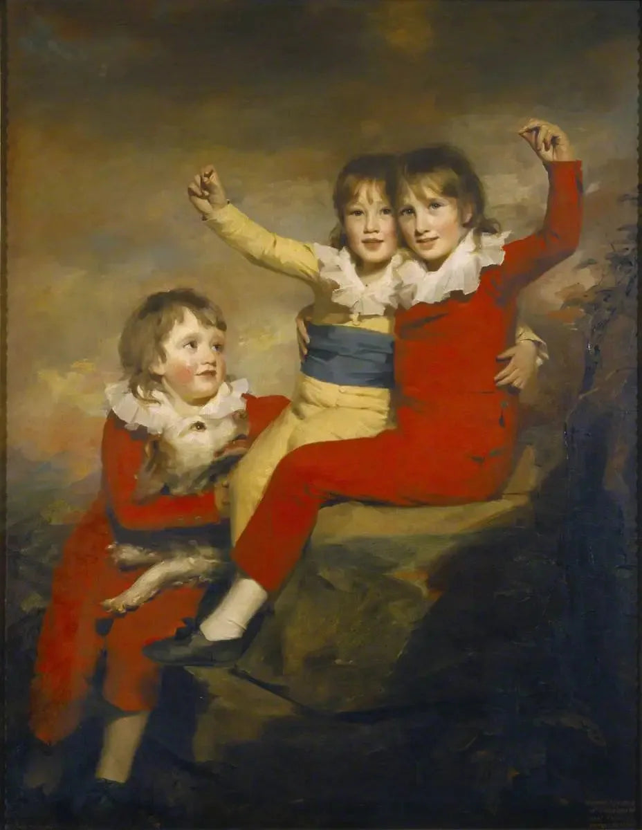 Les enfants Macdonald - Henry Raeburn image 1 reproduction de peinture à l’huile