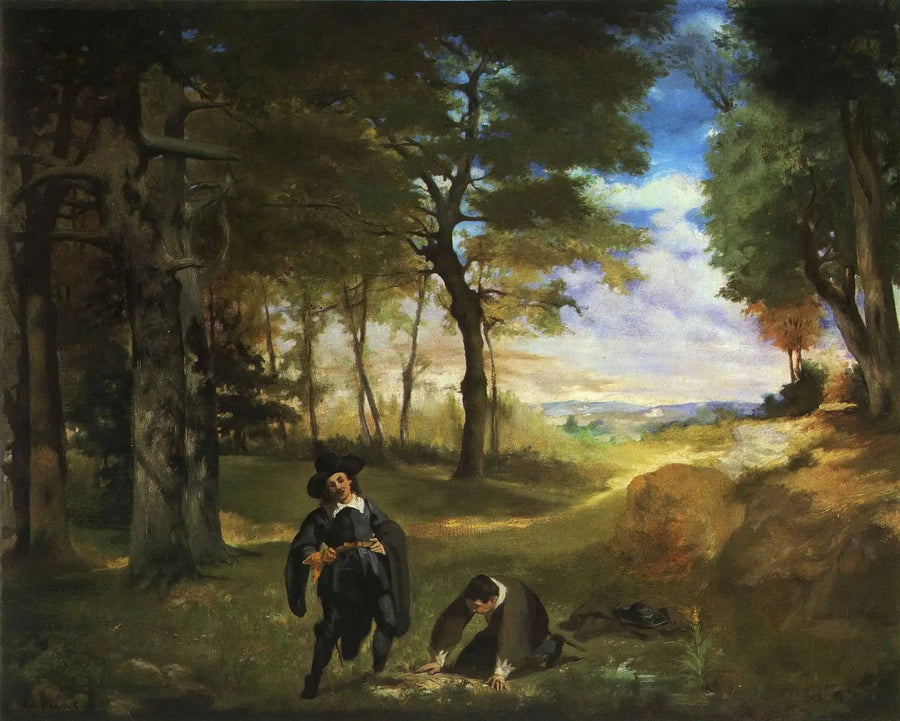 Les étudiants de Salamanque - Édouard Manet