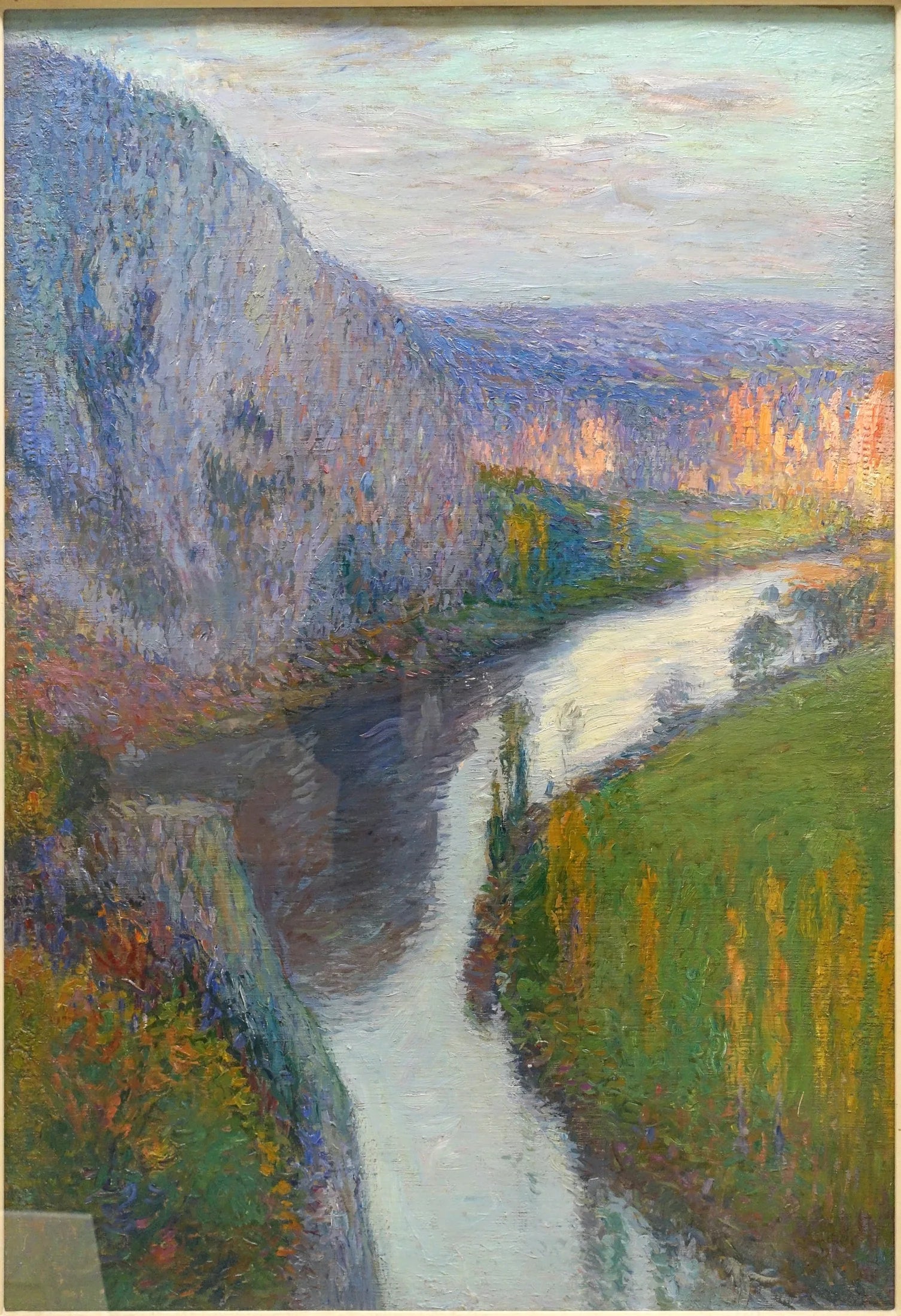 Les falaises - Henri-Jean Guillaume Martin image 1 copie de tableau peinte à la main