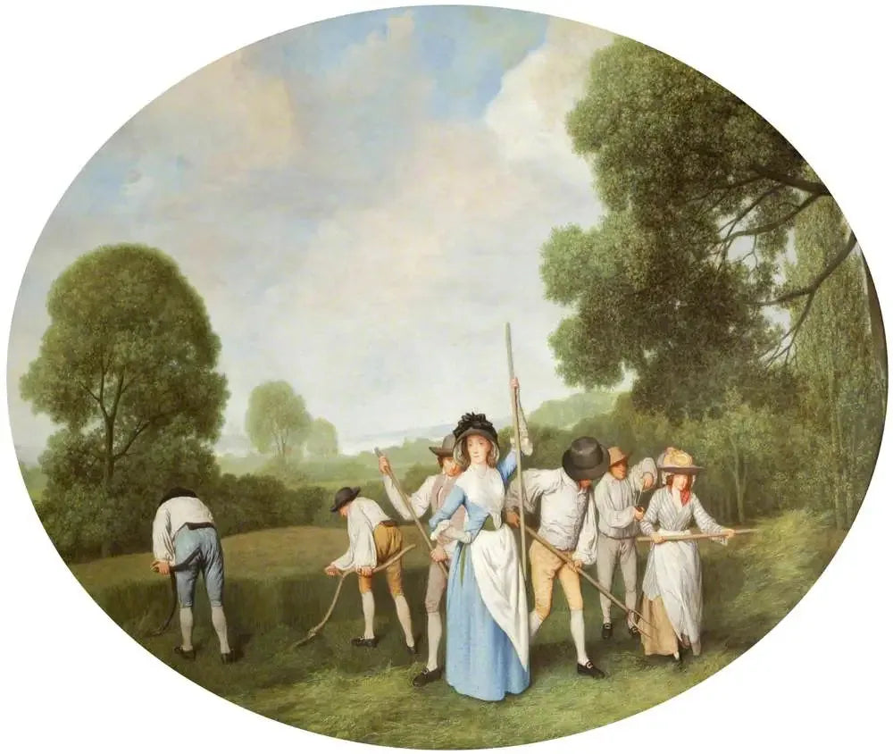 Les faneurs - George Stubbs image 1 copie de tableau peinte à la main