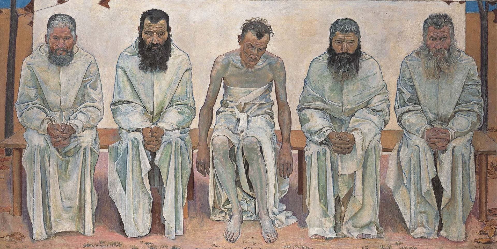 Les fatigués de la vie - Ferdinand Hodler image 1 copie de tableau peinte à la main