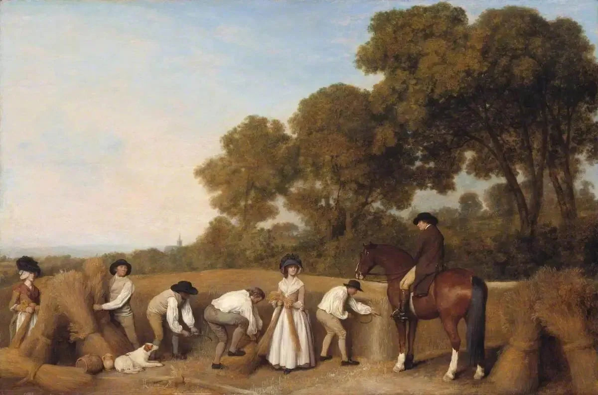 Les faucheurs - George Stubbs image 1 reproduction artisanale de tableau