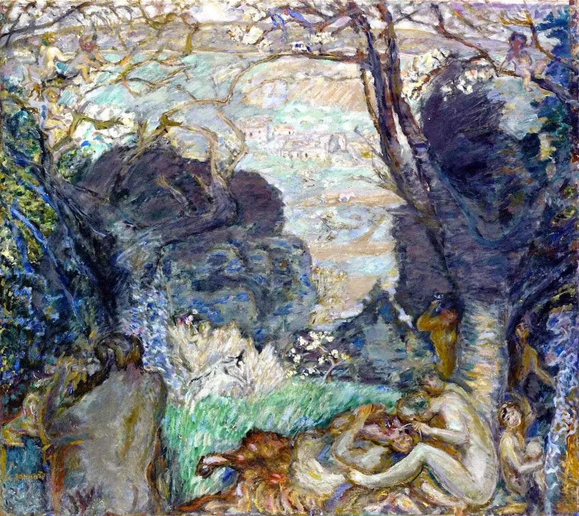 Les faunes - Pierre Bonnard image 1 reproduction d’œuvre d’art à l’huile