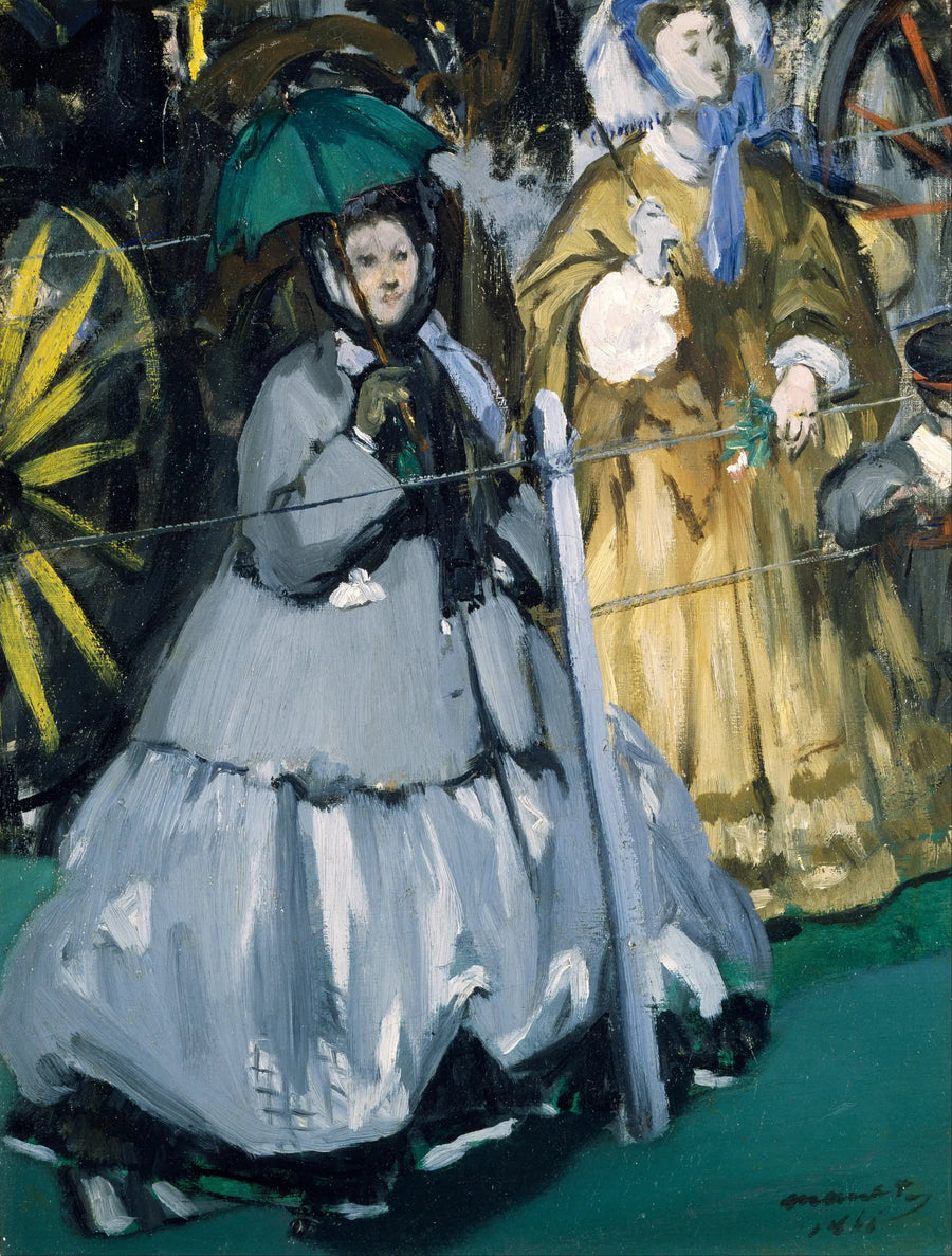 Les femmes aux courses - Édouard Manet