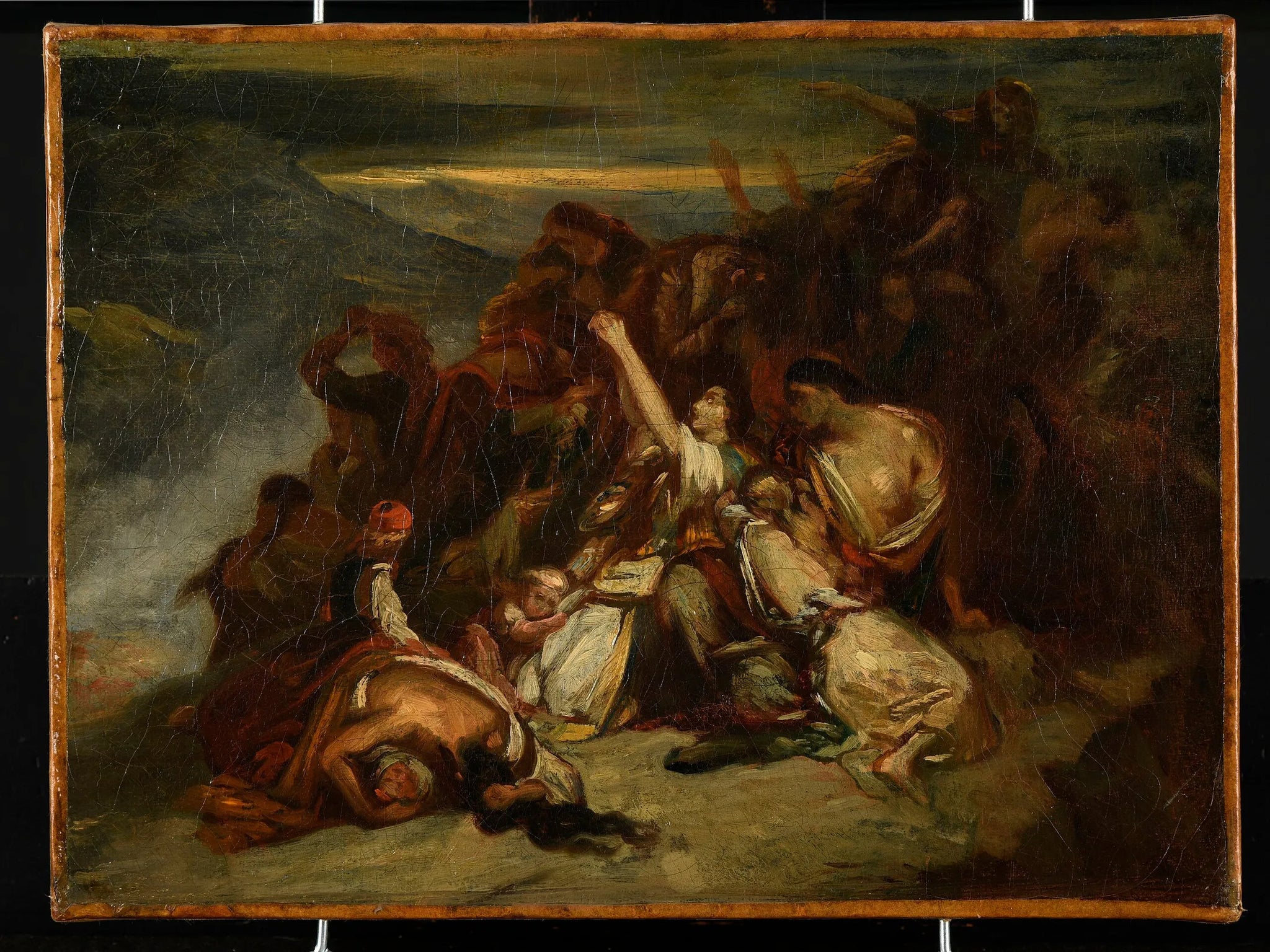 Les Femmes souliotes - Ary Scheffer image 1 tableau peint à l’huile sur toile