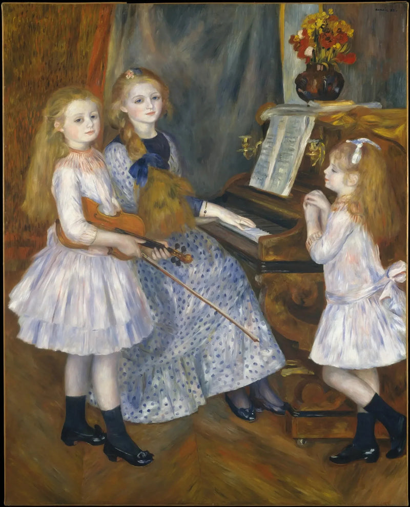 Les Filles de Catulle Mendès - Pierre-Auguste Renoir