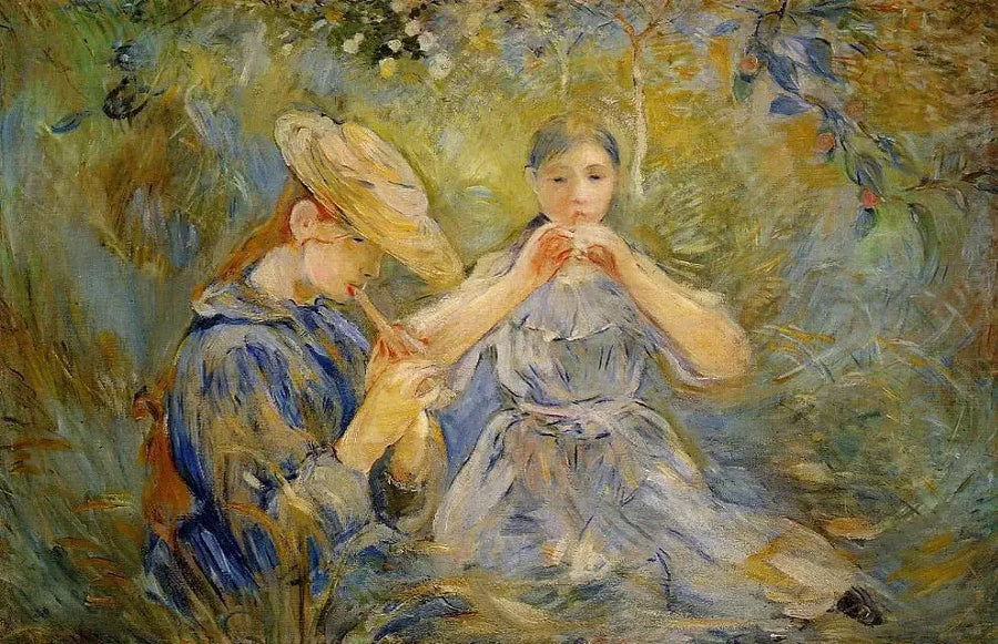 Les Flageolets - Berthe Morisot