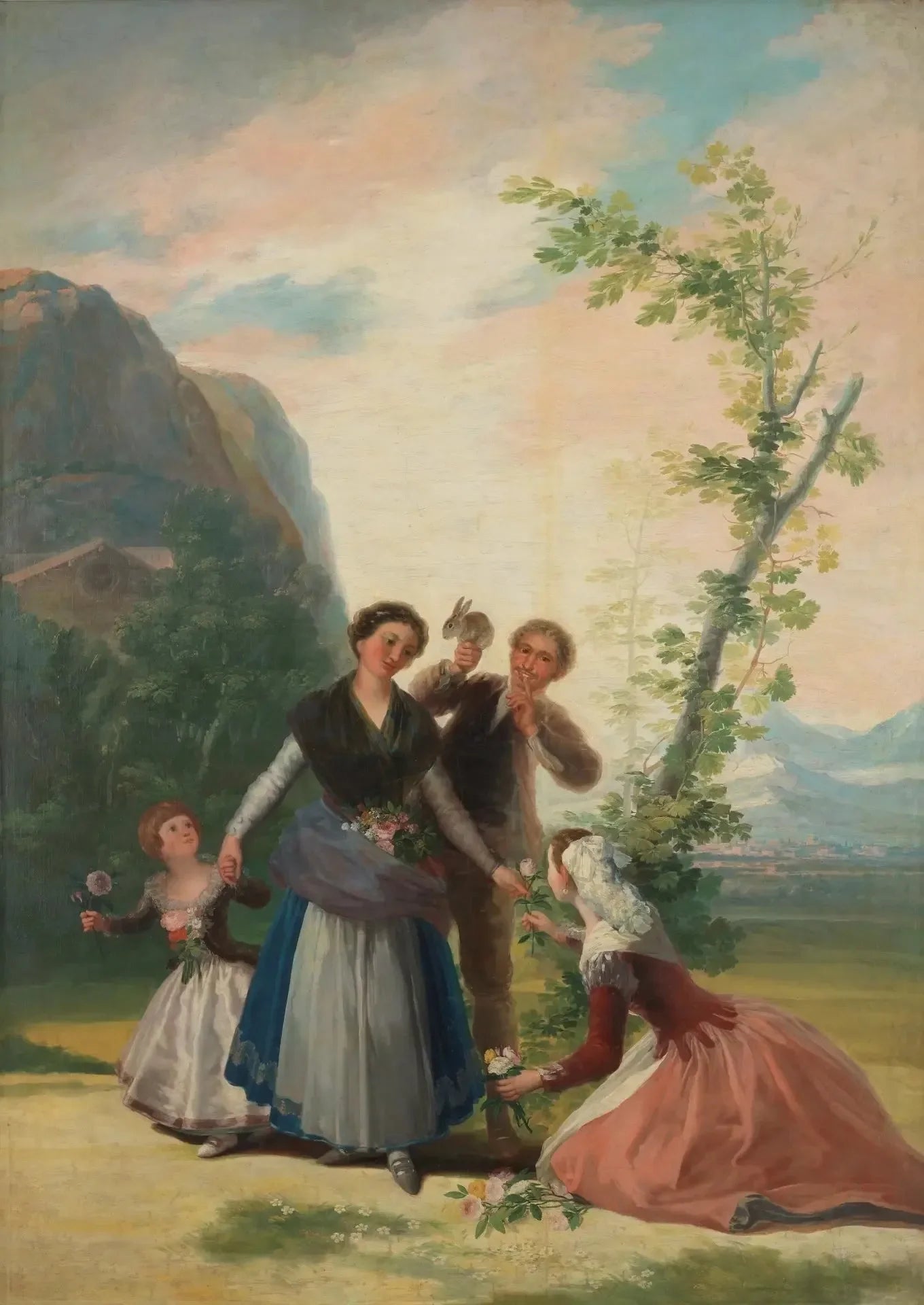 Les Fleurs - Francisco de Goya image 1 copie de tableau peinte à la main