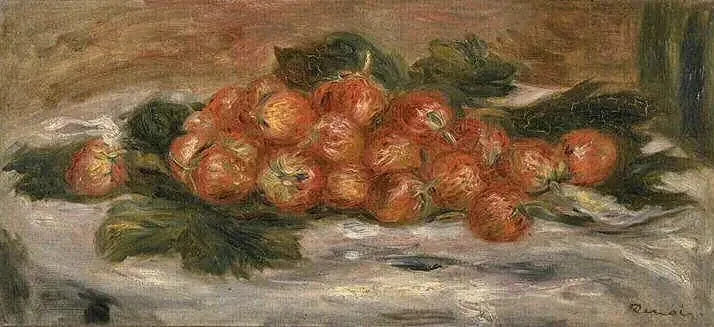 Les Fraises - Pierre-Auguste Renoir