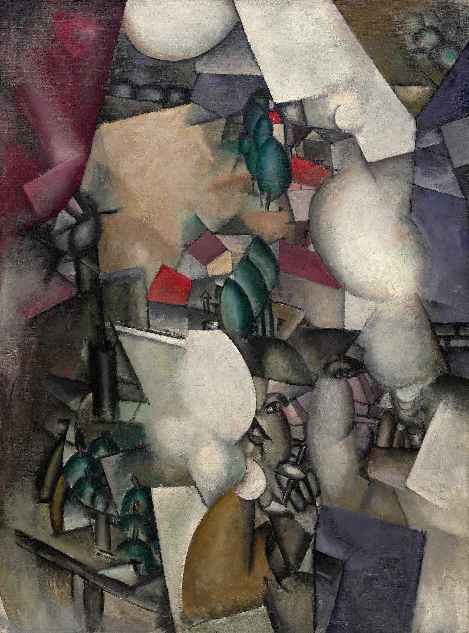 Les Fumeurs - Fernand Léger image 1 reproduction artisanale de tableau
